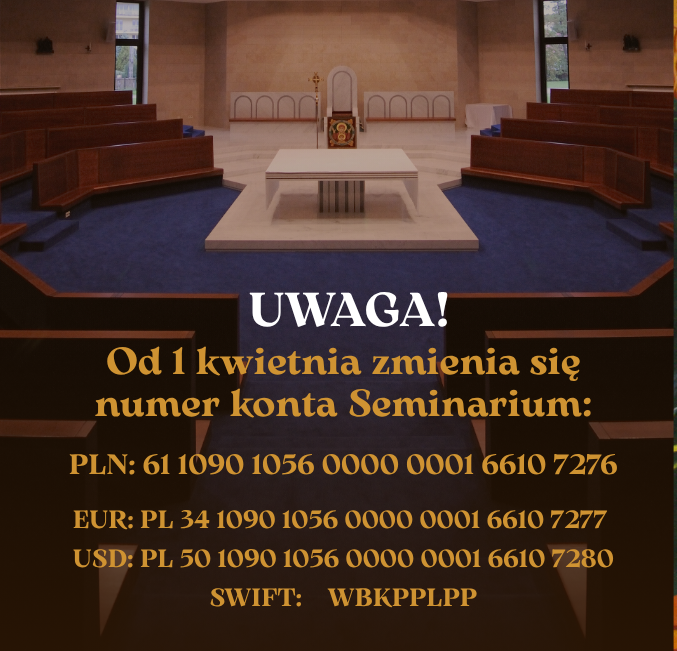 Uwaga! – Zmiana numeru konta